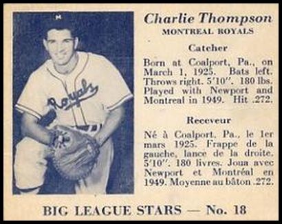 18 Charlie Thompson